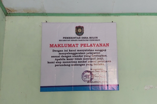 MAKLUMAT PELAYANAN